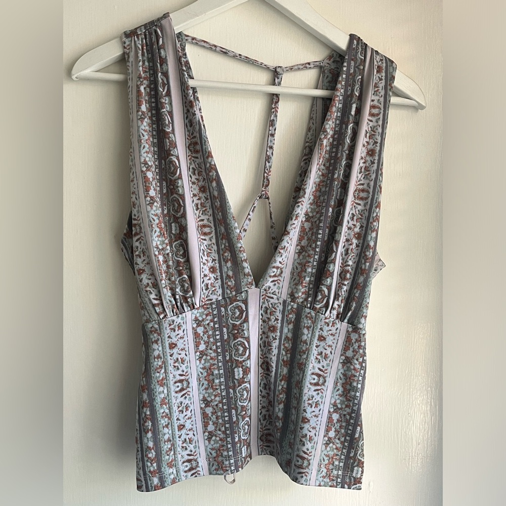 FREE PEOPLE PLUNGE DEEP V TOP